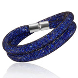 Stardust Crystal Double Wrap Bracelets