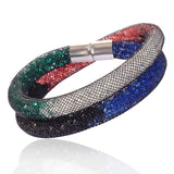 Stardust Crystal Double Wrap Bracelets
