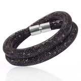 Stardust Crystal Double Wrap Bracelets