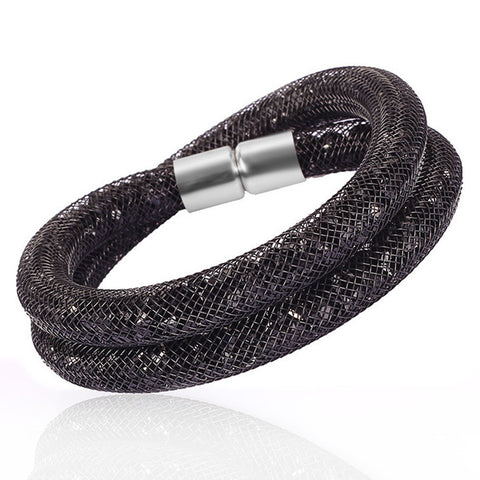 Stardust Crystal Double Wrap Bracelets
